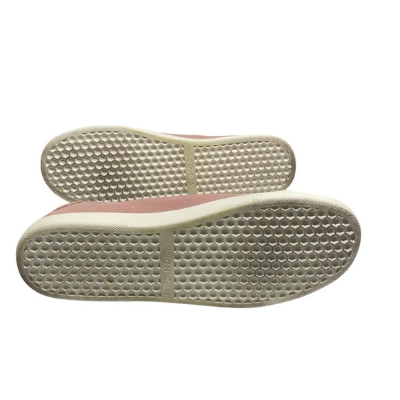 Vionic Womens Sunny Brinley Lace Up Sneaker Light Pink Suede Cushioned Sz 9 - Picture 8 of 10